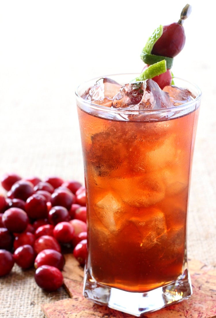 If you like rum and coke cocktails, you're going to love this Rum Harvest Cocktail!