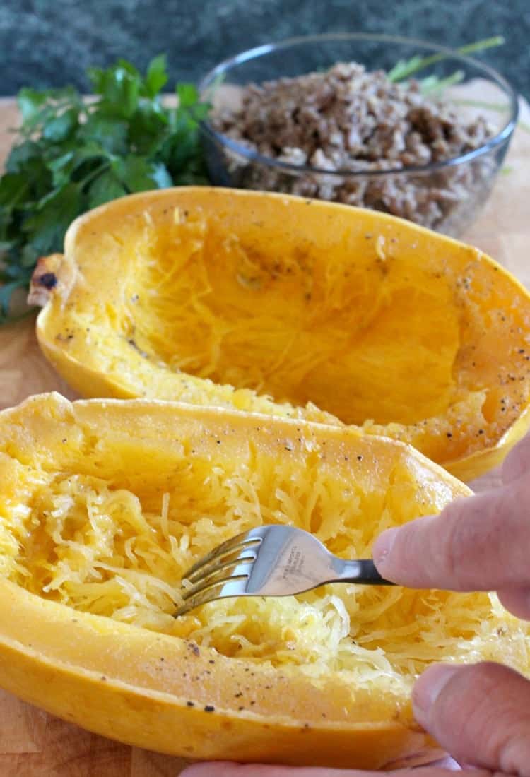 Sausage Spaghetti Squash Recipe