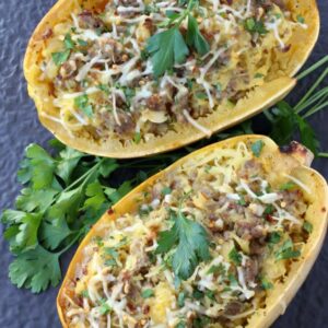 Sausage Spaghetti Squash Recipe