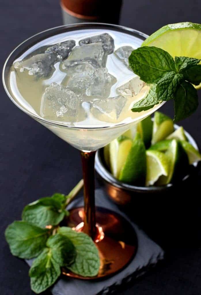 Enjoy a Moscow Mule Martini all year long!