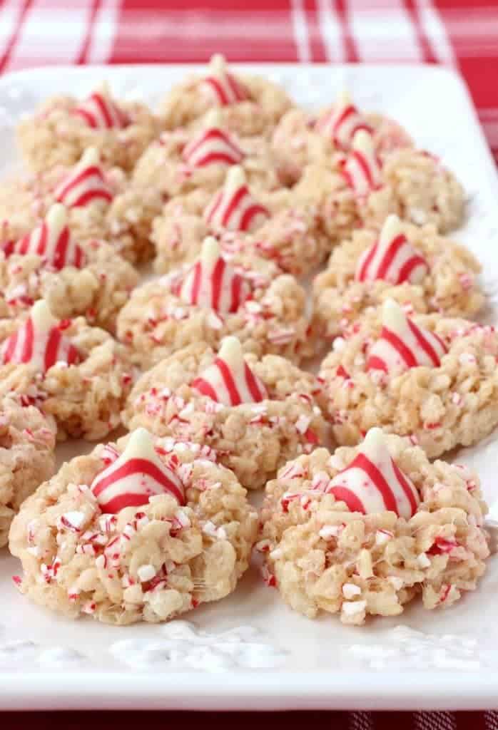 Rice Krispies Peppermint Blossoms are such an easy holiday cookie to make!