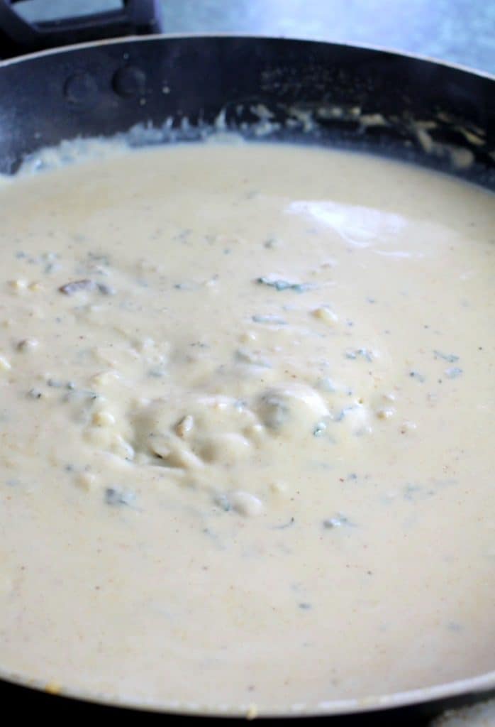 Seared Chicken and Sage Gravy creamy gravy