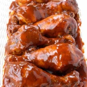 Slow Cooker Sticky Chicken Legs is an easy chicken recipe for your crock pot!