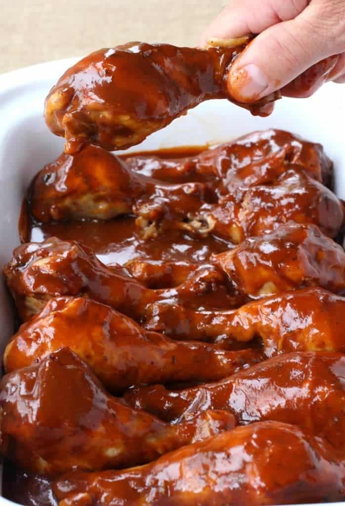 Crock Pot Sticky Chicken Legs is an easy chicken recipe that you can make in your slow cooker
