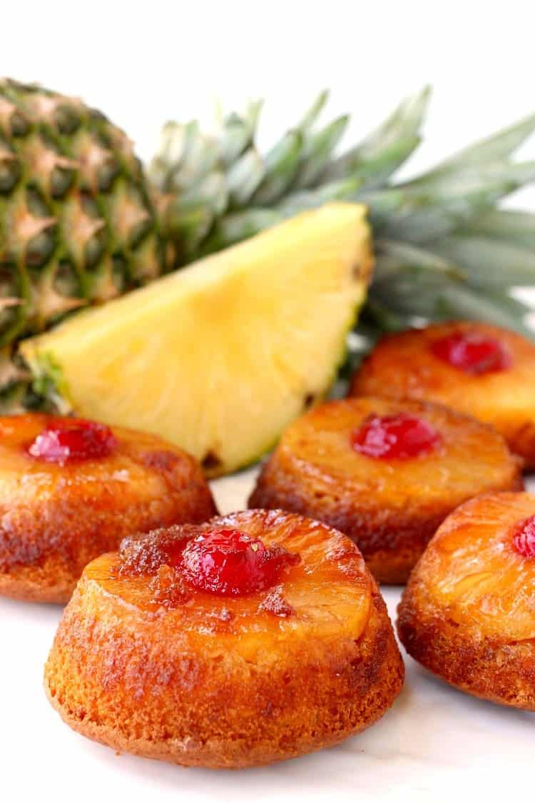 Pineapple Upside Down Whiskey Cakes - Mantitlement
