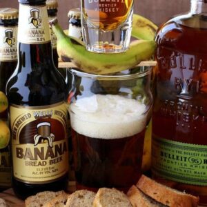 Banana Bread Beer Boilermaker Cocktail