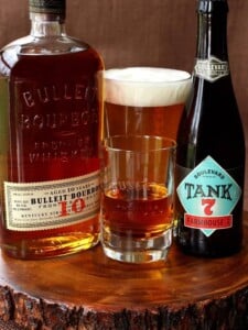 Aged Frontier Farmhouse Boilermaker is perfect for cocktail hour!