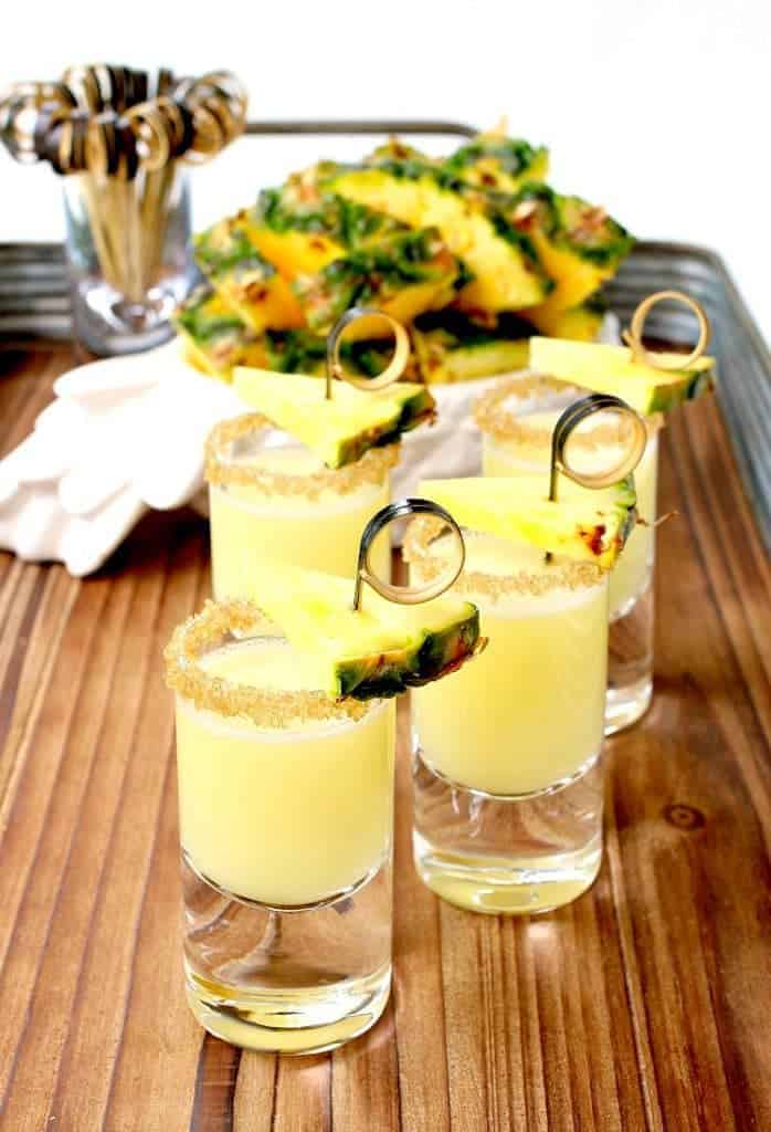 Double Trouble Tropical Tequila Shots pack a big punch in a small glass!