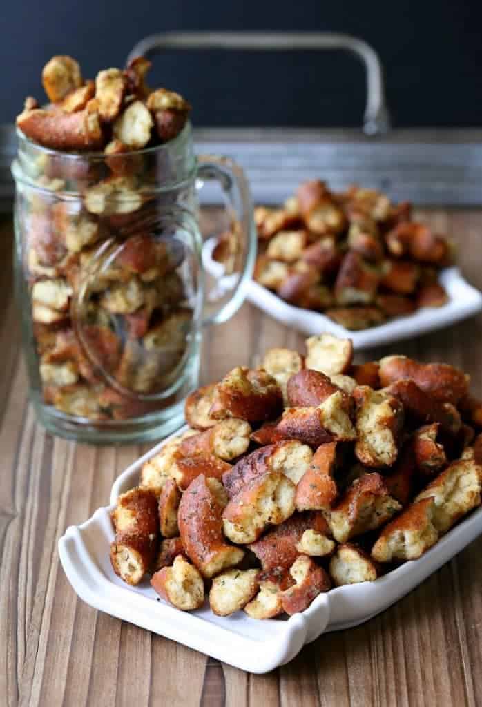 These Flavor Rockin' Pretzel Bites are an addictive snack!