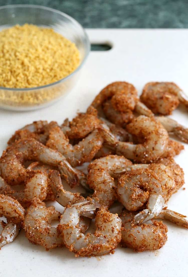 Tortilla Crusted Taco Shrimp seasoning