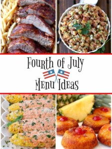 Fourth of July Menu Ideas