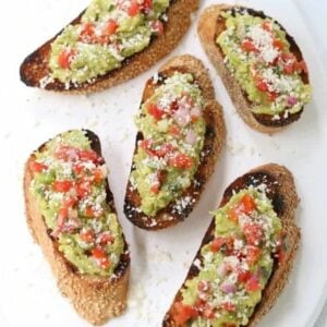 Easy Avocado Toast Party Appetizer