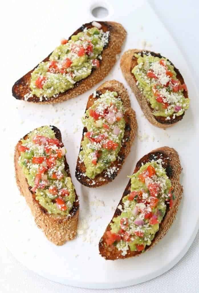 Avocado Toast Appetizer Recipe 