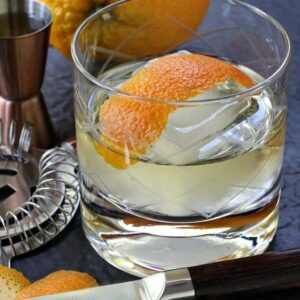 This Mexico Meets Milan Tequila Cocktail is for tequila purists.