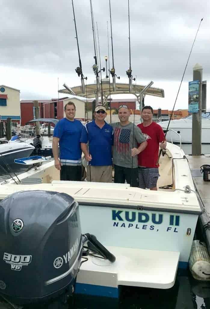 MANcation in Naples, Florida - Fishing Boat