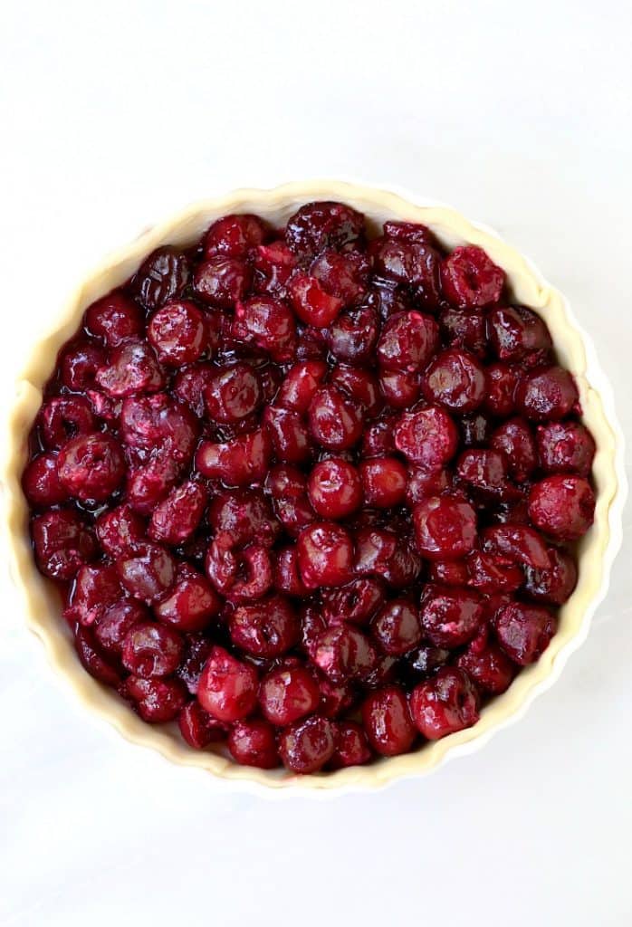 This Bourbon Cherry Pie will be the star dessert at your parties!