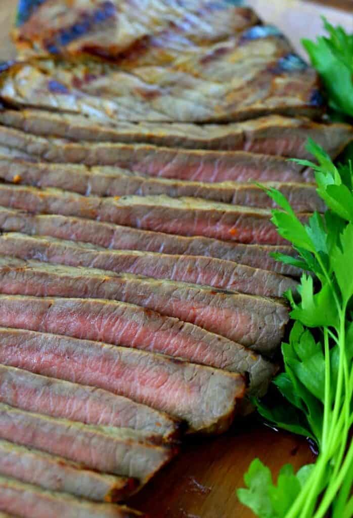 French deals flank steak