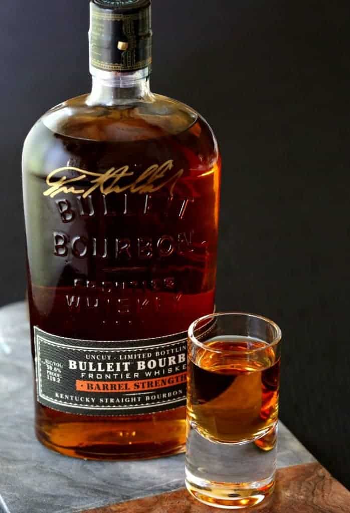 Kentucky Sunset Cocktail with Bulleit Bourbon Barrel Strength