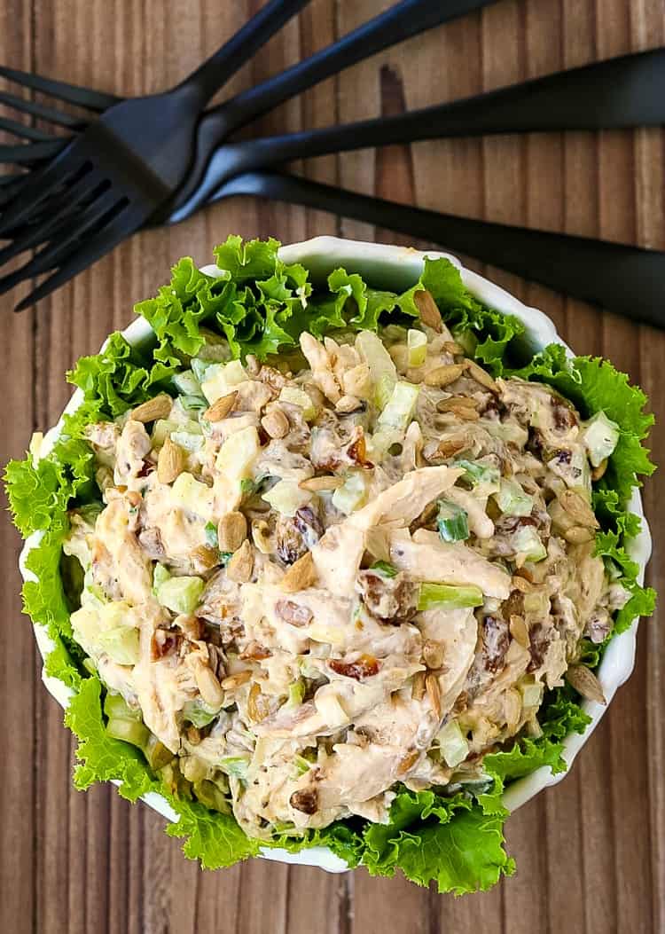 This Caramelized Onion Chicken Salad is going to be your new favorite recipe!