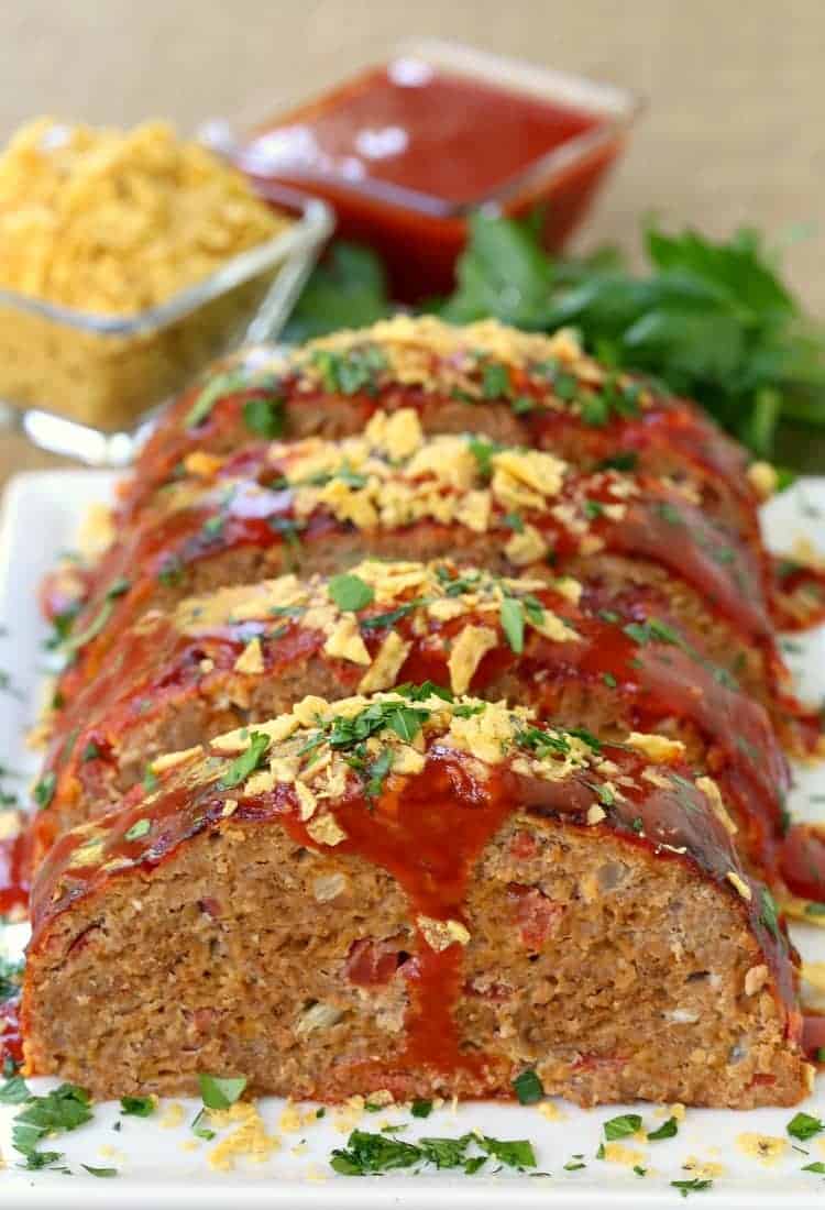 turkey meatloaf with taco flavorings