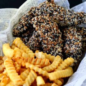 Everything Bagel Chicken Tenders Recipe | Best Baked Chicken Tenders