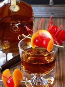 Try this Simple Rum Old Fashioned only has a few ingredients!