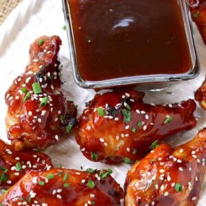 Sticky Hoisin Chicken Wings