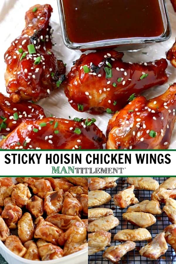 Baked Sticky Hoisin Chicken Wings Recipe