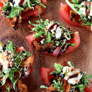 These Cherrywood Smoked BLT Bites are going to be a hit for appetizers!