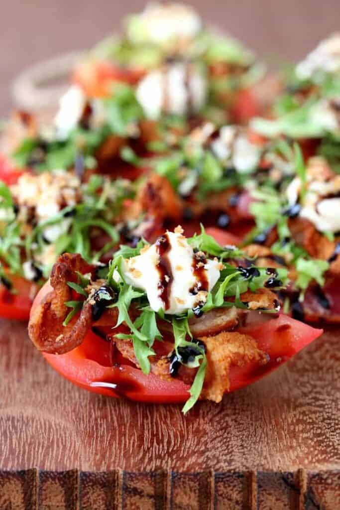  Low Carb BLT Bites are a low carb recipe for lunch or snacking