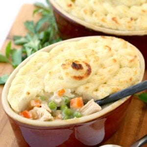 Leftover Shepherd's Pie is a turkey leftover recipe