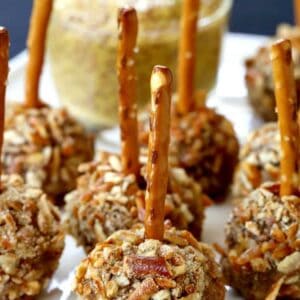 These Beer and Pretzel Cocktail Meatballs are perfect party food!