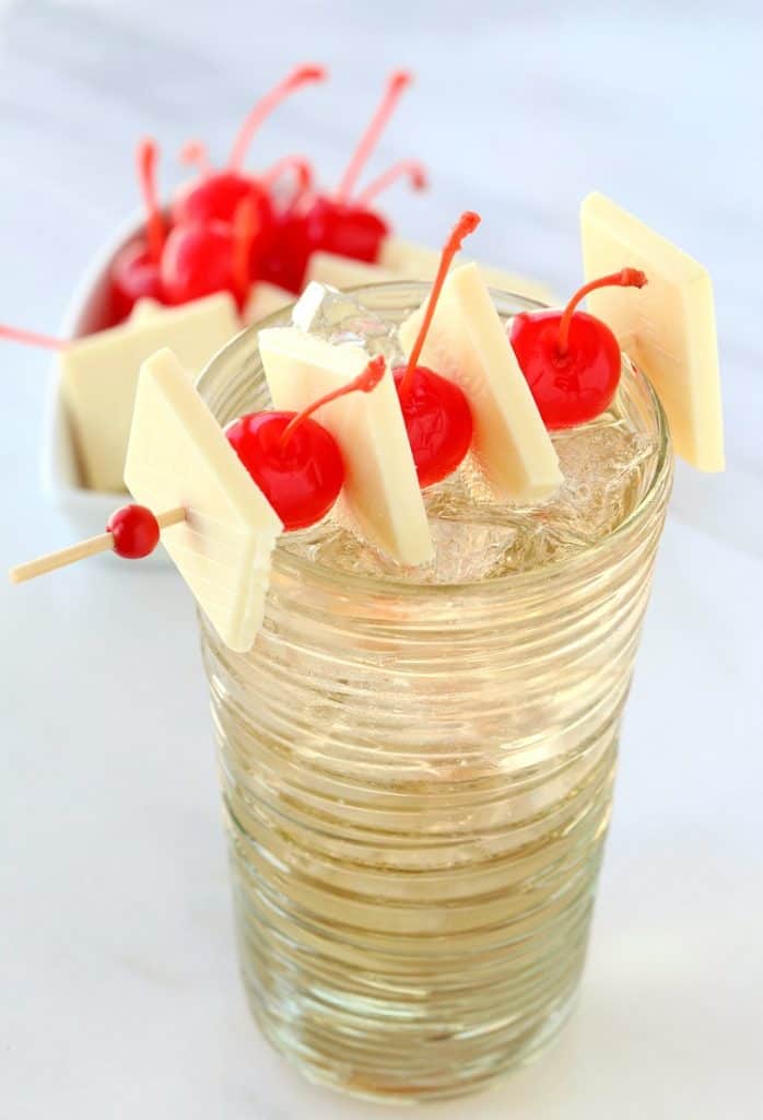 Try this Chocolate Cherry Hard Soda for Valentine's Day or any day!