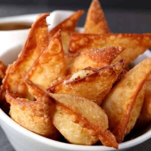 Serve these Fried Poutine Wontons for appetizers!