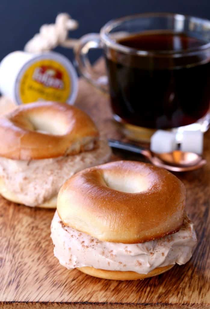 bagels and flavored cream cheese recipe
