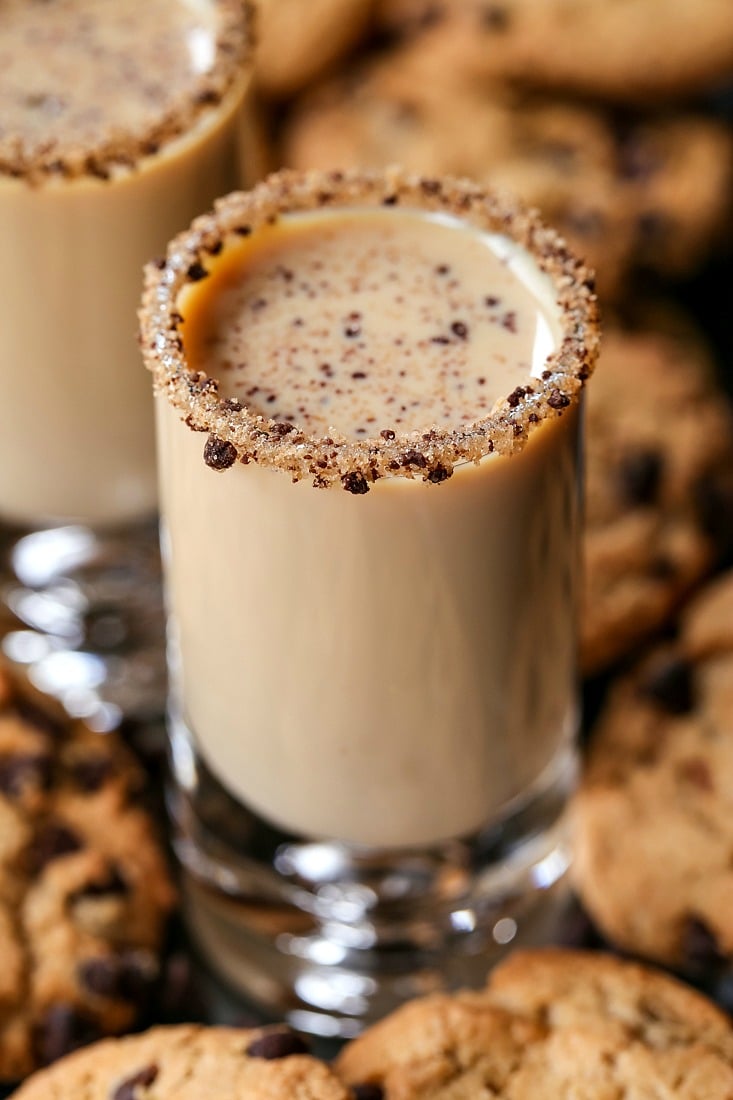 chocolate chip cookie shot recipe for parties