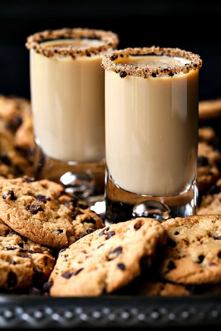 Bourbon Chocolate Chip Cookie Shooters - Wilton