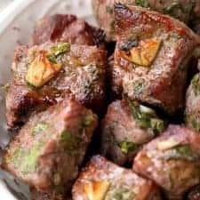 Marinated Fiesta Steak Tips-image