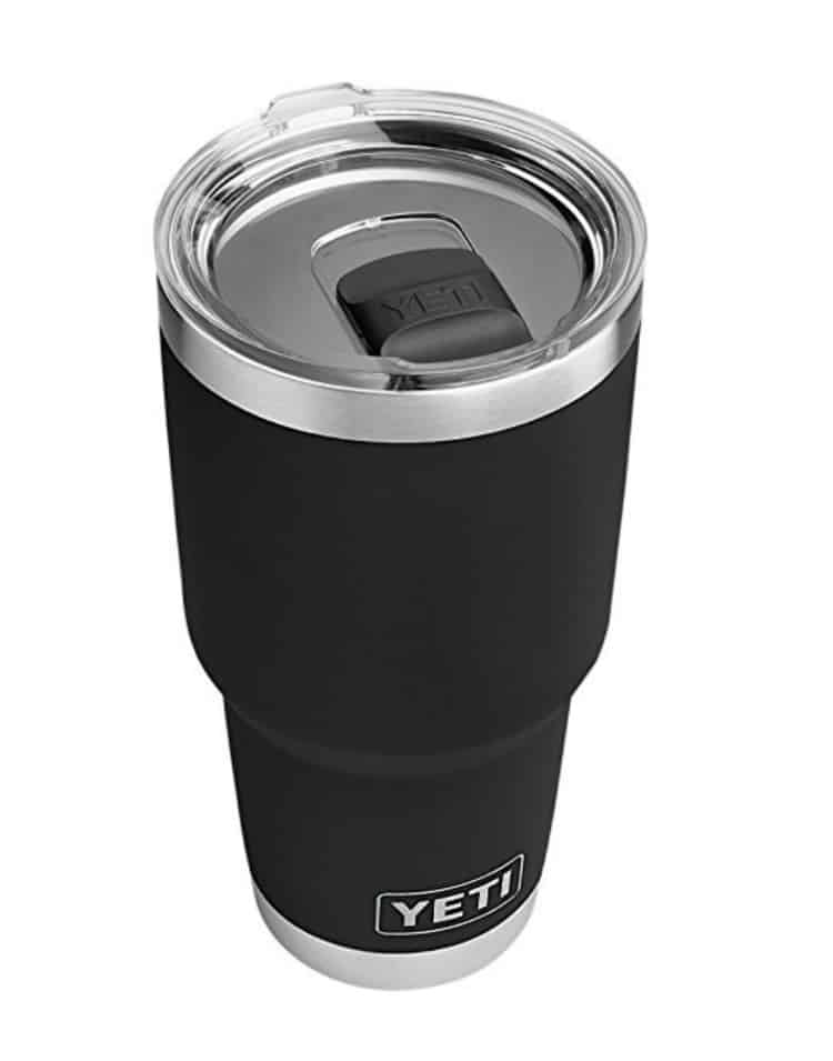 yeti rambler, black