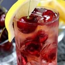 Cherry Bomb 7 and 7 Cocktail-image