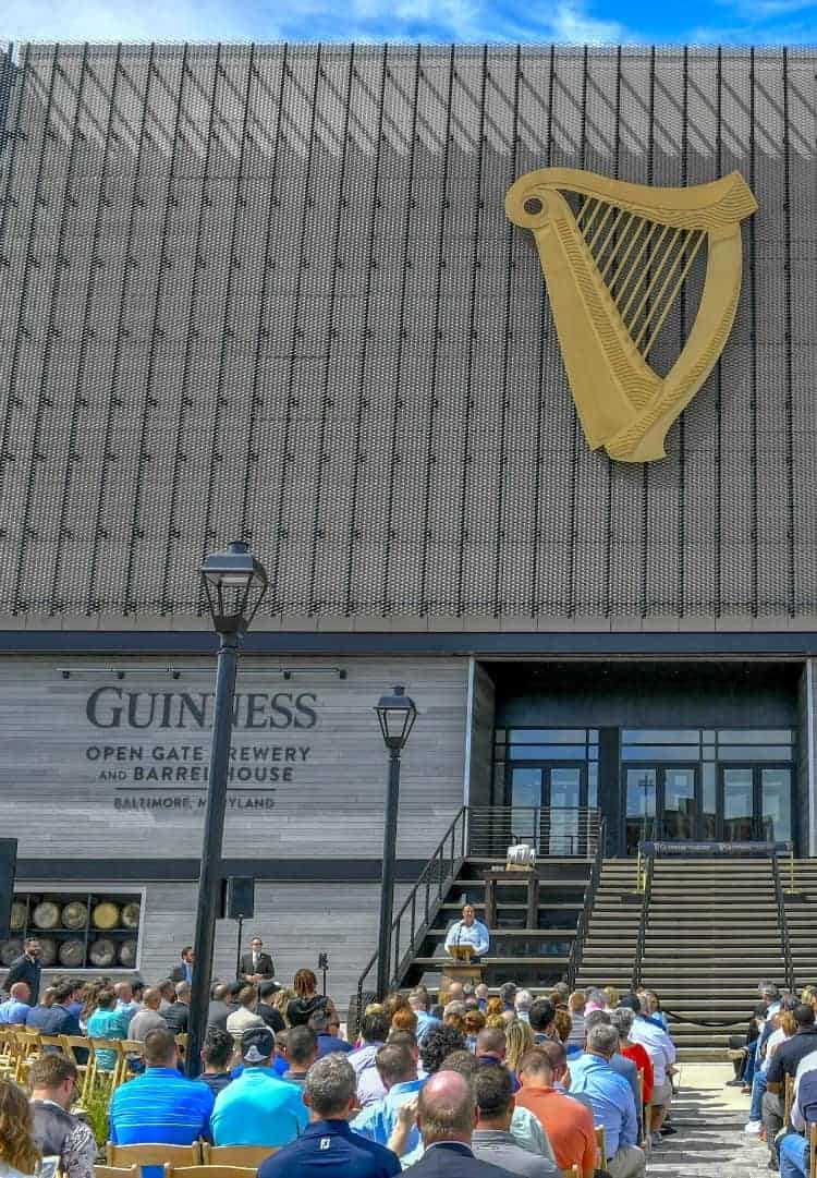 guinness open gate brewery ceremony