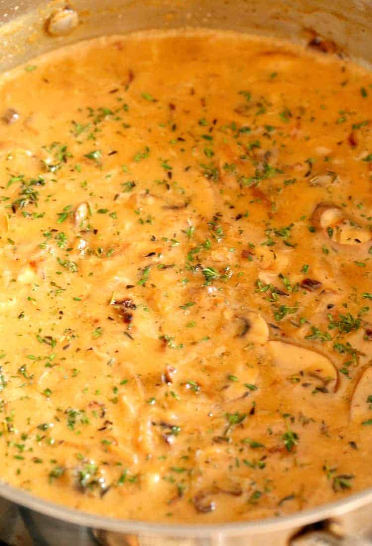 sauce for caramelized onion chicken thigh recipe