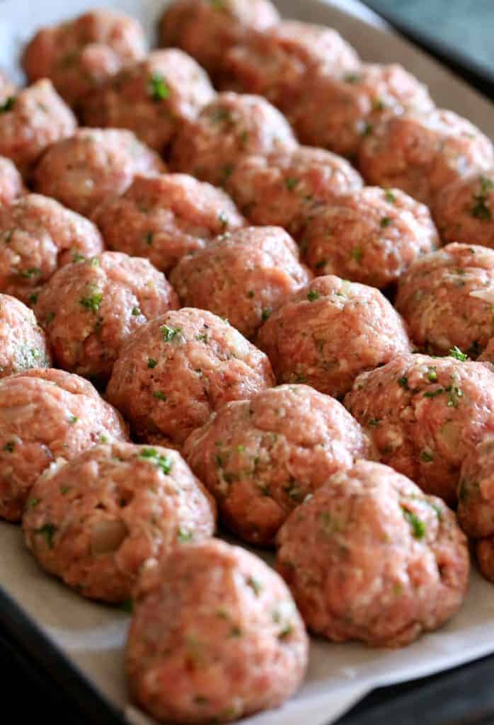 Grandma's Sunday Meatballs and Sauce Our Family Meatball Recipe