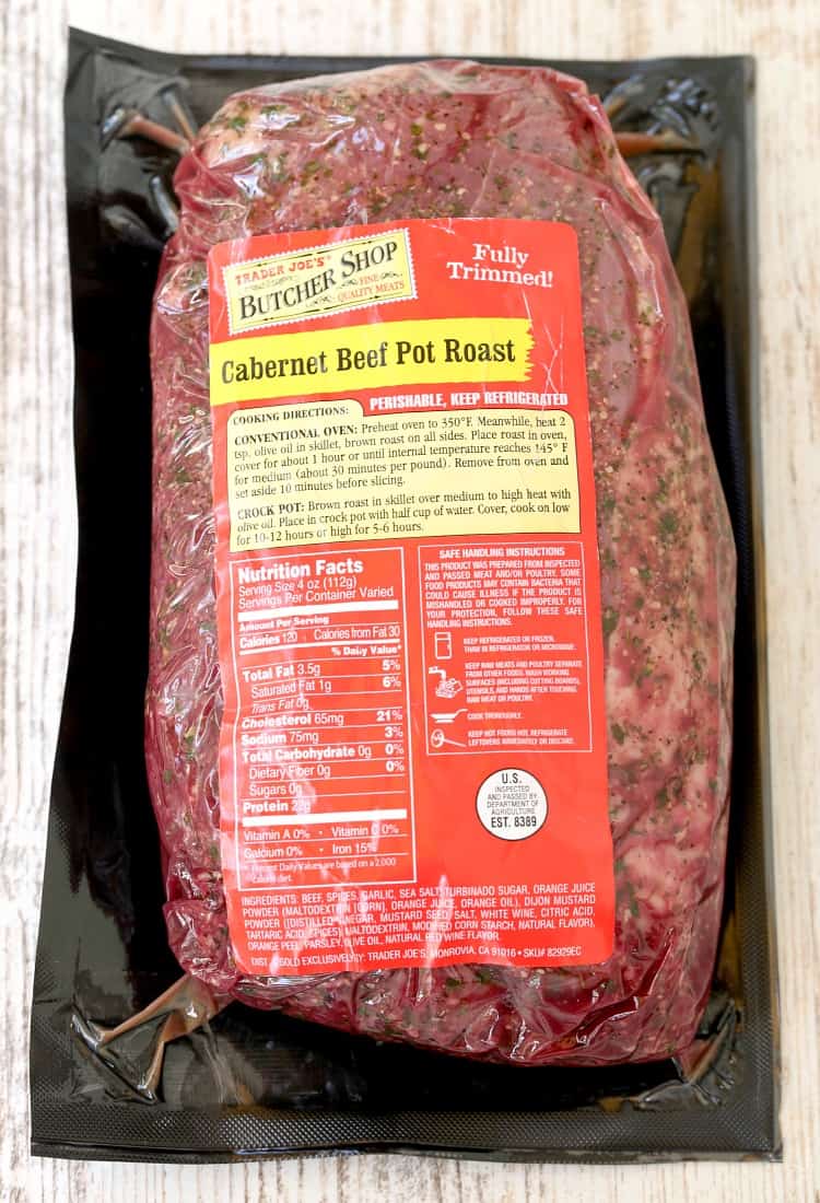 Cabernet Pot Roast