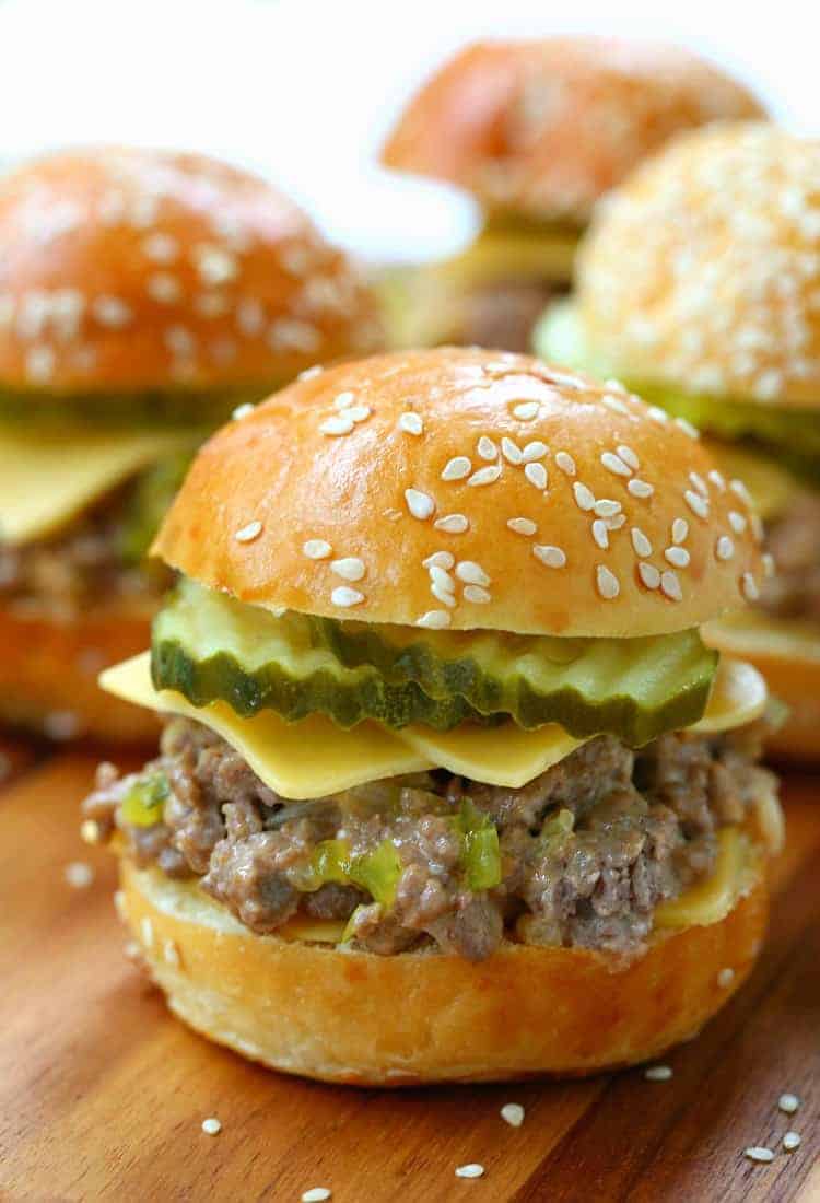 Big Mac Sliders taste just like biting into a big mac!