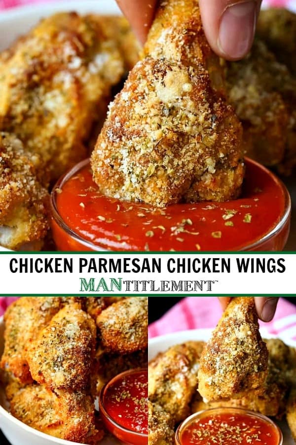 Baked Chicken Parmesan Chicken Wings Recipe 