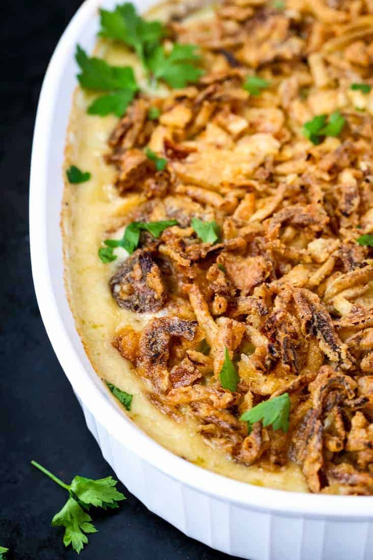 Creamy Green Bean Casserole is a family favorite side dish recipe