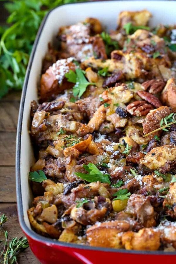 Pecan, Fig & Pear Stuffing A Vegetarian Stuffing Recipe Mantitlement