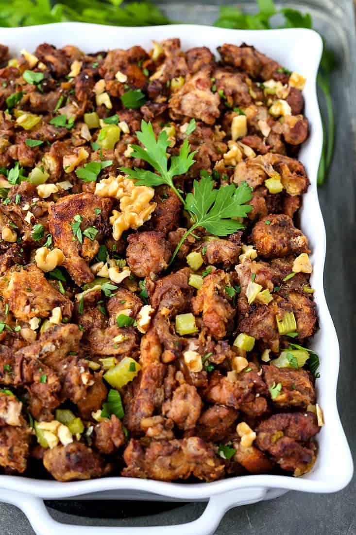 Easy Chicken Sausage Stuffing Recipe