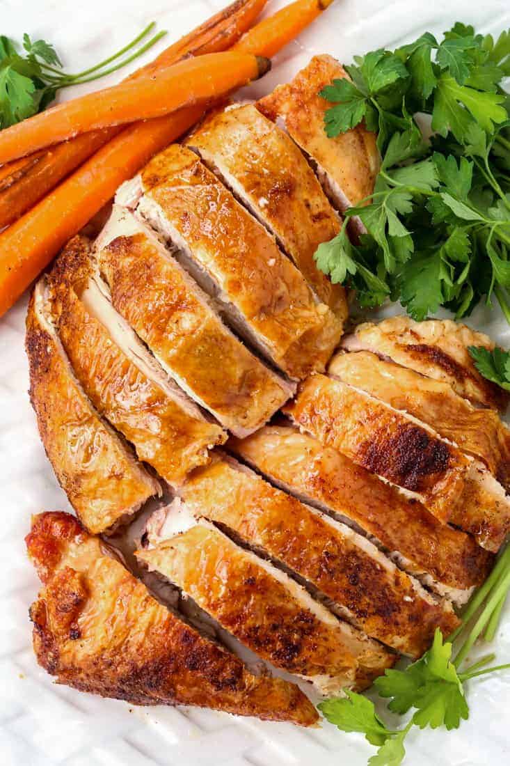 How To Cook And Carve A Turkey Breast will show you the easiest way for juicy turkey that's done quickly